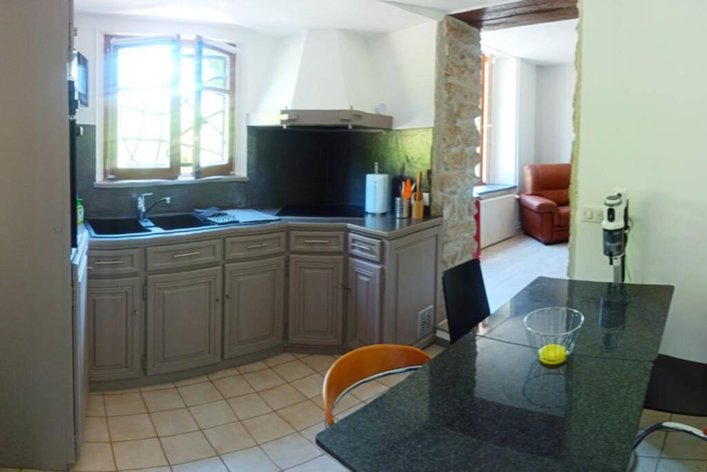 * Appartement Rez De Chaussee Frontiere Suisse * Delle Buitenkant foto